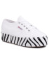 Superga Гуменки 2790 Cotw Printedfoxing S41157W Бял - Pepit.bg