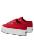 Superga Гуменки 2790 Paltform S9111LW Червен - Pepit.bg