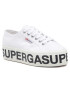 Superga Гуменки 2790 Platform Lettering S7117DW Бял - Pepit.bg