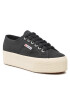 Superga Гуменки 2790 Platform S9111LW Черен - Pepit.bg