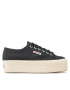 Superga Гуменки 2790 Platform S9111LW Черен - Pepit.bg