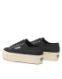 Superga Гуменки 2790 Platform S9111LW Черен - Pepit.bg