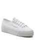 Superga Гуменки Platform MAcrame Rhombus 2740 S2126MW Бял - Pepit.bg