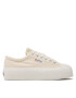 Superga Кецове 2631 Stripe Platform S5111SW Бежов - Pepit.bg