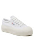 Superga Кецове Stripe Platform 2631 S5111SW Бял - Pepit.bg