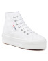 Superga Сникърси 2705 Hi Top S3111MW Бял - Pepit.bg