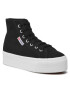 Superga Сникърси 2705 Hi Top S3111MW Черен - Pepit.bg