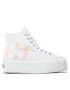 Superga Сникърси 2708 Flowers Embroidery S2121GW Бял - Pepit.bg