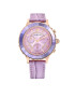 Swarovski Часовник Octea Lux Chrono 5632263 Виолетов - Pepit.bg