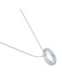 Swarovski Колие Exalta 5643754 Сребрист - Pepit.bg