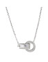 Swarovski Колие Hollow 5636497 Сребрист - Pepit.bg