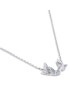Swarovski Колие Lilii 5662181 Сребрист - Pepit.bg