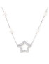 Swarovski Колие Stella 5645379 Сребрист - Pepit.bg