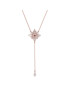 Swarovski Колие Stella 5645383 Розов - Pepit.bg