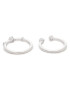 Swarovski Комплект 2 пръстена Constella Ring 5640962 Сребрист - Pepit.bg