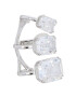 Swarovski Обеца Millenia 5602783 Сребрист - Pepit.bg