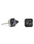 Swarovski Обици Chroma 5613723 Черен - Pepit.bg
