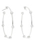 Swarovski Обици Constella 5638698 Сребрист - Pepit.bg