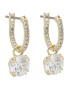 Swarovski Обици Constella 5638802 Златист - Pepit.bg