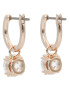 Swarovski Обици Constella 5639975 Розов - Pepit.bg