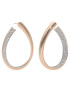 Swarovski Обици Exist 5636960 Розов - Pepit.bg
