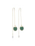 Swarovski Обици Ginger 5642944 Златист - Pepit.bg