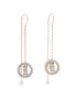 Swarovski Обици Hollow 5636504 Златист - Pepit.bg