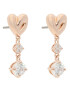 Swarovski Обици Pe Drop 5517942 Златист - Pepit.bg