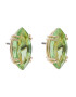Swarovski Обици Pe Studs 5614453 Зелен - Pepit.bg
