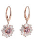 Swarovski Обици Sunshine 5642965 Розов - Pepit.bg