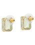 Swarovski Обици Millenia 5638489 Зелен - Pepit.bg