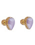 Swarovski Обици Orbita 5641405 Виолетов - Pepit.bg