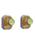 Swarovski Обици Orbita 5641406 Зелен - Pepit.bg