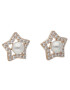 Swarovski Обици Stella 5645465 Златист - Pepit.bg