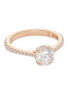 Swarovski Пръстен Constella 5642645 Розово злато - Pepit.bg