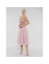 Swing Коктейлна рокля 5AC10600 Розов Regular Fit - Pepit.bg