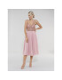 Swing Коктейлна рокля 5AC10600 Розов Regular Fit - Pepit.bg