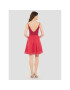 Swing Коктейлна рокля 5AE19300 Червен Slim Fit - Pepit.bg