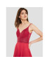 Swing Коктейлна рокля 5AE19300 Червен Slim Fit - Pepit.bg