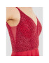 Swing Коктейлна рокля 5AE19300 Червен Slim Fit - Pepit.bg