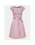 Swing Коктейлна рокля 5AF02700 Розов Regular Fit - Pepit.bg
