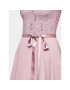 Swing Коктейлна рокля 5AF02700 Розов Regular Fit - Pepit.bg