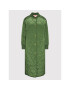 Ted Baker Пухено яке Avverii 256749 Зелен Regular Fit - Pepit.bg