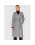 Ted Baker Тренч Wool Wrap 249306 Сив Regular Fit - Pepit.bg