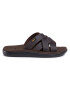 Teva Чехли Voya Slide Leather 1102515 Кафяв - Pepit.bg