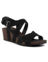 Teva Сандали Mahonia Wedge Cross Strap 1106860 Черен - Pepit.bg