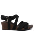 Teva Сандали Mahonia Wedge Cross Strap 1106860 Черен - Pepit.bg