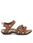 Teva Сандали Tirra Leather 4177 Кафяв - Pepit.bg