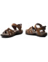 Teva Сандали Tirra Leather 4177 Кафяв - Pepit.bg