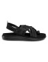 Teva Сандали Voya Strappy Leather 1106868 Черен - Pepit.bg